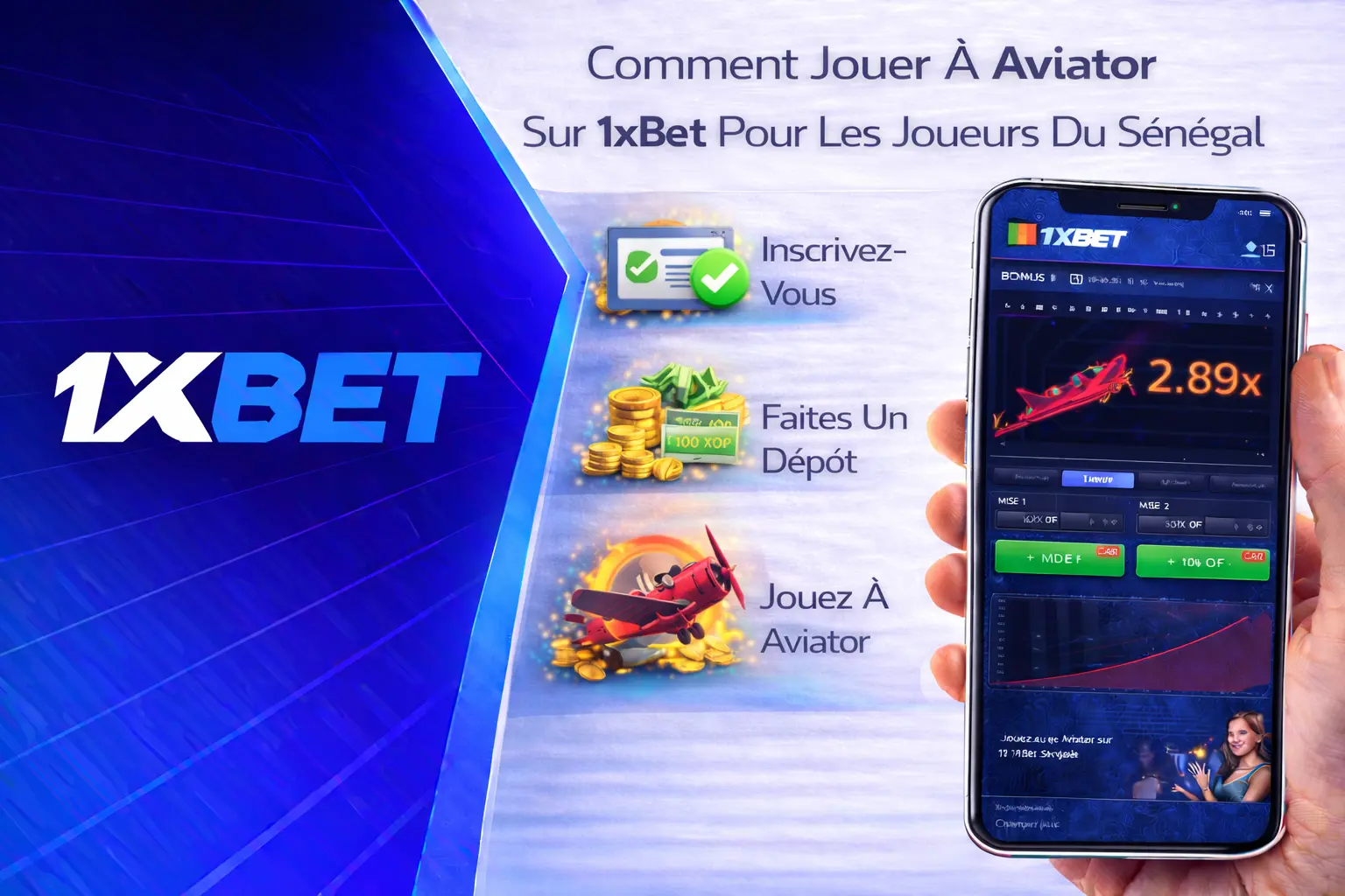 Comment Jouer À Aviator Sur 1xBet Pour Les Joueurs Du Sénégal